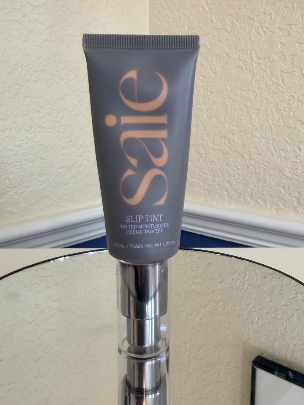 Saie Slip Tint Dewy Tinted Moisturizer with SPF 35 Four + Half